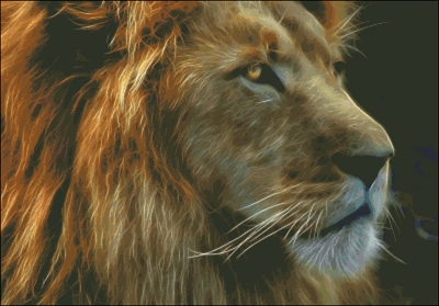 Fractal Lion
